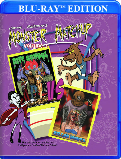 Monster Matchup - Volume 3 (MOD) (BluRay Movie) - movie cover art