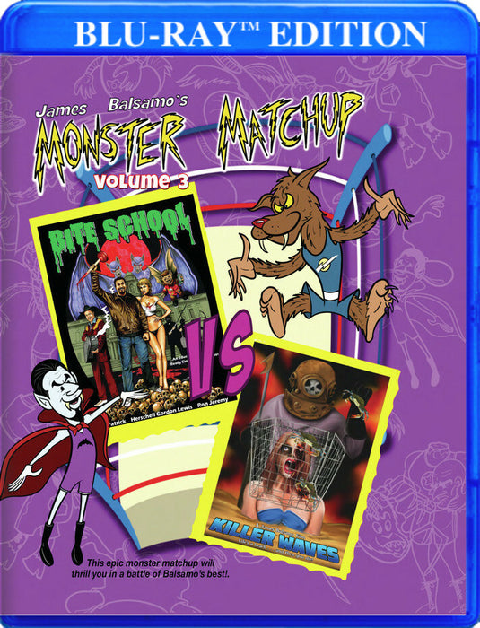 Monster Matchup - Volume 3 (MOD) (BluRay Movie) - movie cover art