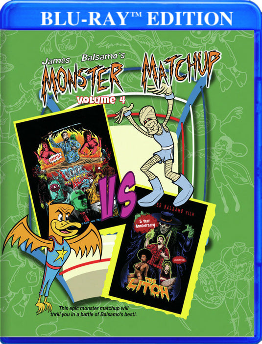 Monster Matchup - Volume 4 (MOD) (BluRay Movie) - movie cover art