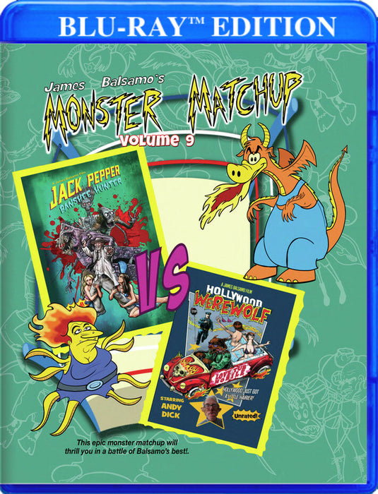 Monster Matchup - Volume 9 (MOD) (BluRay Movie) - movie cover art