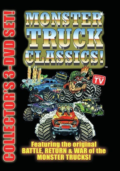 Monster Truck Classics 3 Disc Set (MOD) (DVD Movie) - movie cover art