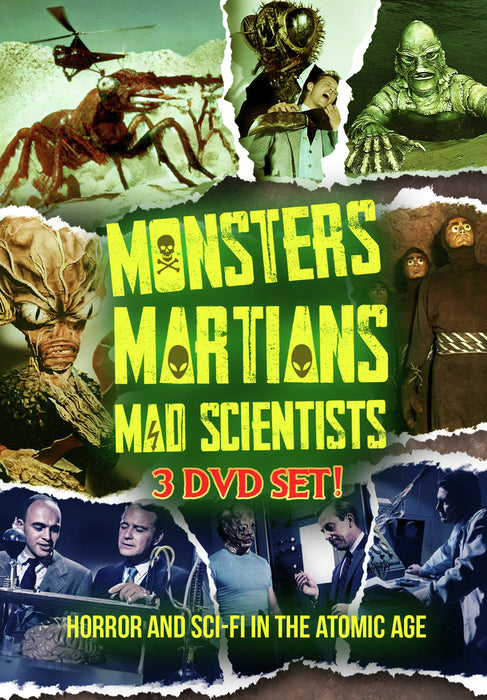 Monsters! Martians! Mad Scientists! Horror and Sci-Fi In The Atomic Age (MOD) (DVD Movie) - movie cover art
