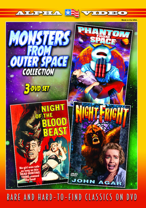 Monsters from Outer Space Collection (Phantom from Space / Night of the Blood Beat / Night Fright) (MOD) (DVD Movie) - movie cover art