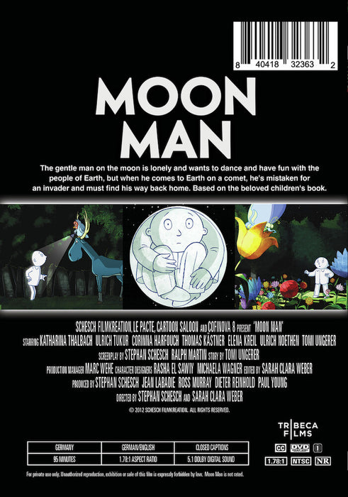 Moon Man (MOD) (DVD Movie) - back cover art