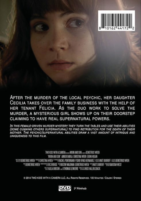 Moon and Sun (MOD) (DVD Movie) - back cover art