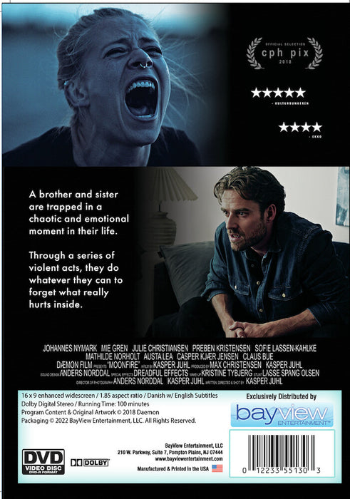 Moonfire (MOD) (DVD Movie) - back cover art