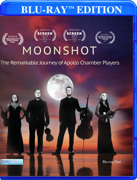 Moonshot: The Remarkable Journey of Apollo Chamber Players (MOD) (BluRay Movie) - movie cover art