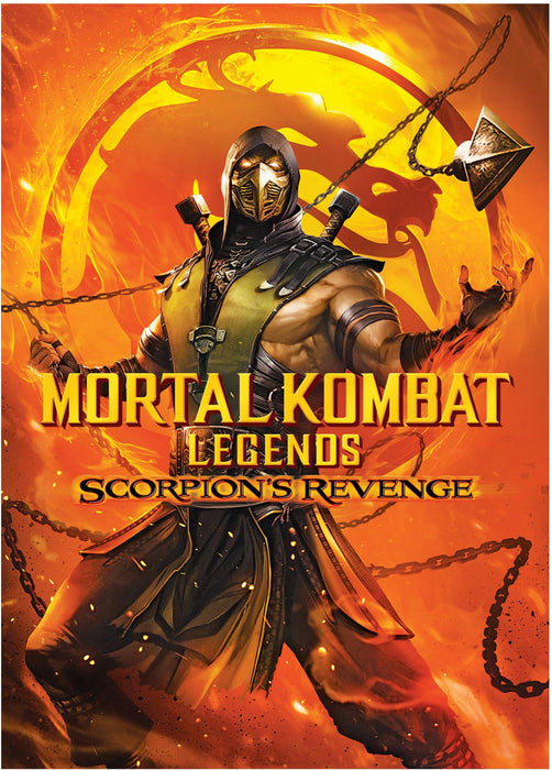 Mortal Kombat Legends: Scorpion#s Revenge DVD - movie cover art