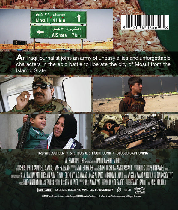 Mosul (MOD) (BluRay Movie) - back cover art