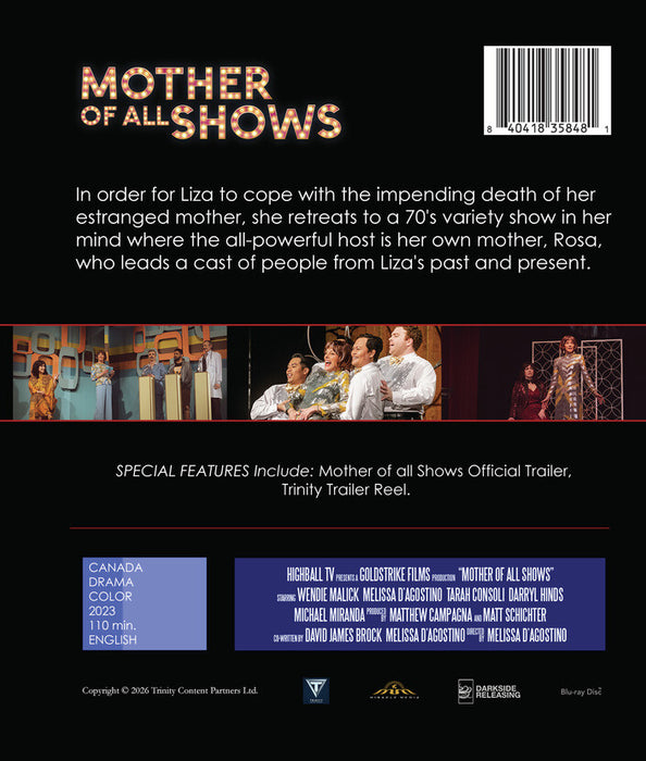 Mother of all Shows (MOD) (BluRay Movie) - back cover art