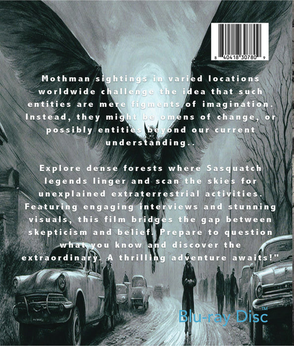 Mothman: Beyond the Legend (MOD) (BluRay Movie) - back cover art