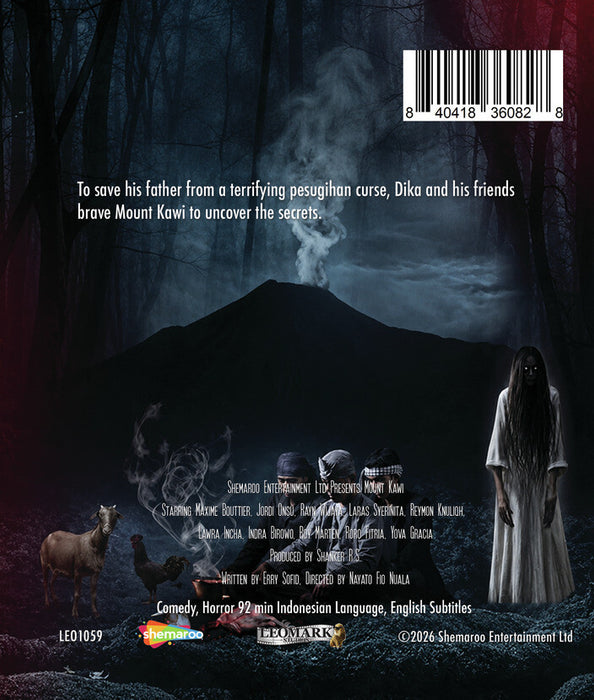 Mount Kawi (MOD) (BluRay Movie) - back cover art