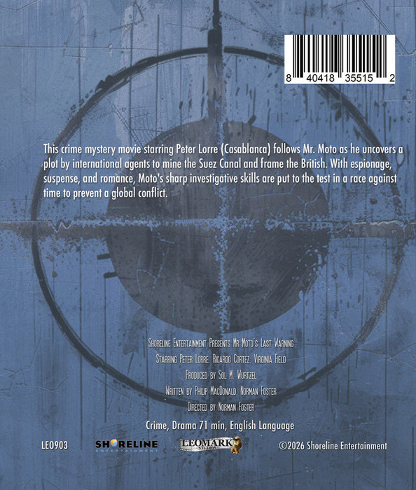 Mr Moto's Last Warning (MOD) (BluRay Movie) - back cover art