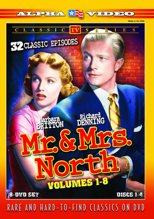 Mr. & Mrs. North - Volumes 1-8 (MOD) (DVD Movie) - movie cover art