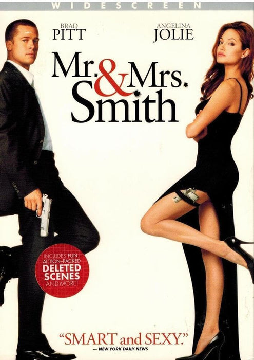 Mr. & Mrs. Smith (Widescreen Edition) DVD - movie cover art
