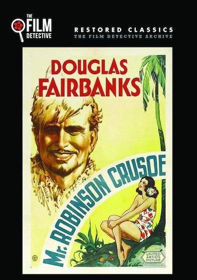 Mr. Robinson Crusoe (The Film Detective Restored Version) (MOD) (DVD Movie) - movie cover art