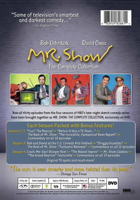Mr. Show: The Complete Collection (MOD) (DVD Movie) - back cover art