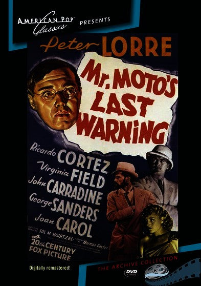 Mr. Moto's Last Warning (MOD) (DVD Movie) - movie cover art