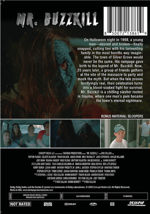Mr. Buzzkill (MOD) (DVD Movie) - back cover art