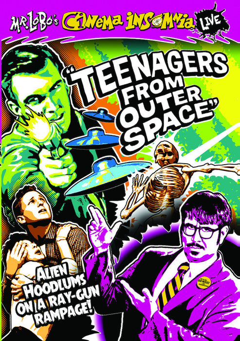 Mr. Lobo's Cinema Insomnia: Teenagers From Outer Space - Live (MOD) (DVD MOVIE)