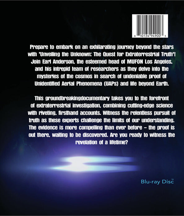 Mufon and Ufos: The Proof is Out There (MOD) (BluRay Movie) - back cover art
