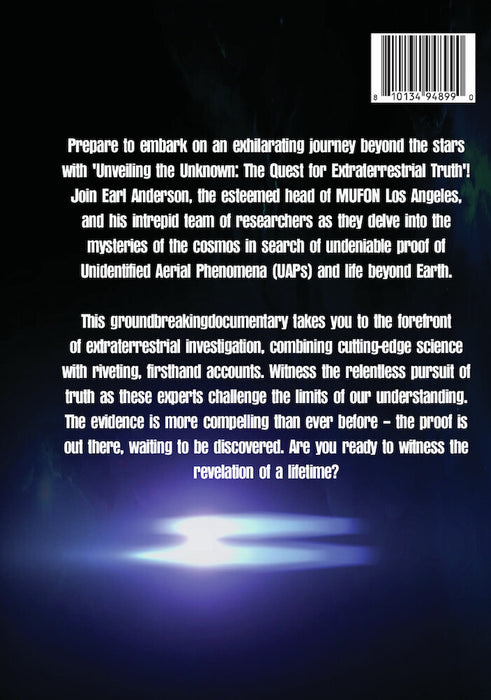 Mufon and Ufos: The Proof is Out There (MOD) (DVD Movie) - back cover art