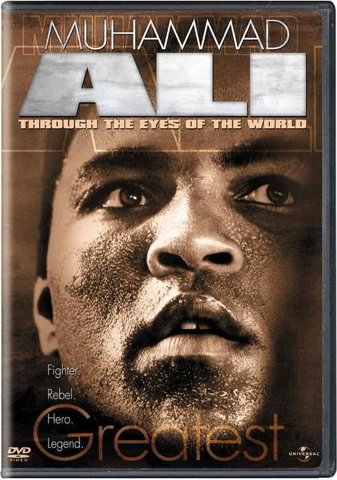 Muhammad Ali - Through the Eyes of the World DVD - movie cover art