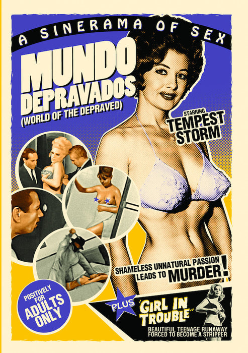 Mundo Depravados (1967) / Girl in Trouble (1963) (MOD) (DVD Movie) - movie cover art