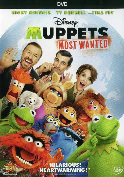Muppets 2 DVD - movie cover art
