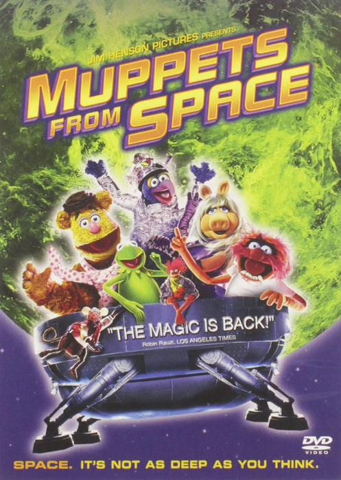 Muppets From Space DVD - movie cover art
