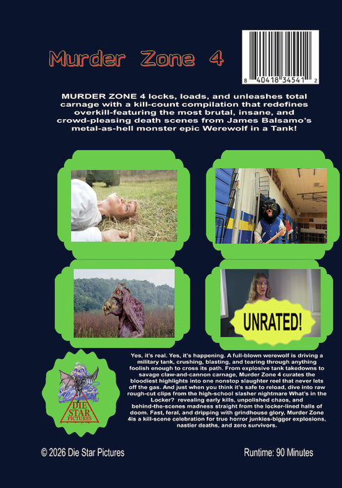 Murder Zone 4 (MOD) (DVD Movie) - back cover art