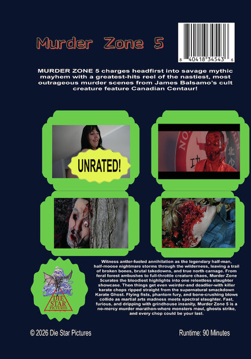 Murder Zone 5 (MOD) (DVD Movie) - back cover art