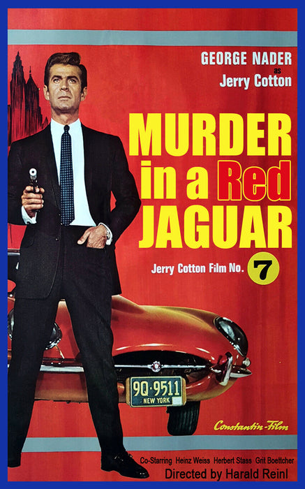 Murder in a Red Jaguar (Anamorphic Widescreen Edition) (MOD) (DVD Movie) - movie cover art