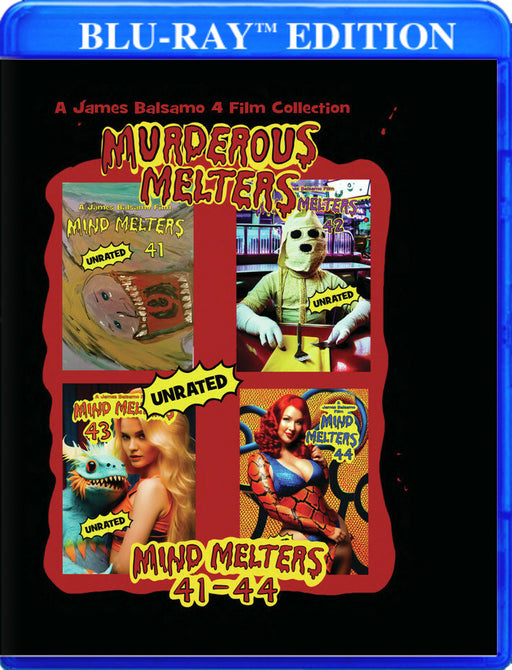 Murderous Melters! Mind Melters 41- 44 set (MOD) (BluRay Movie) - movie cover art