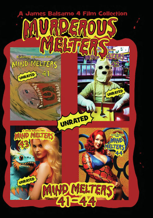 Murderous Melters! Mind Melters 41- 44 set (MOD) (DVD Movie) - movie cover art