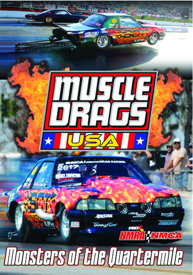 Muscle Drags USA: Monsters of the Quartermile (MOD) (DVD Movie) - movie cover art