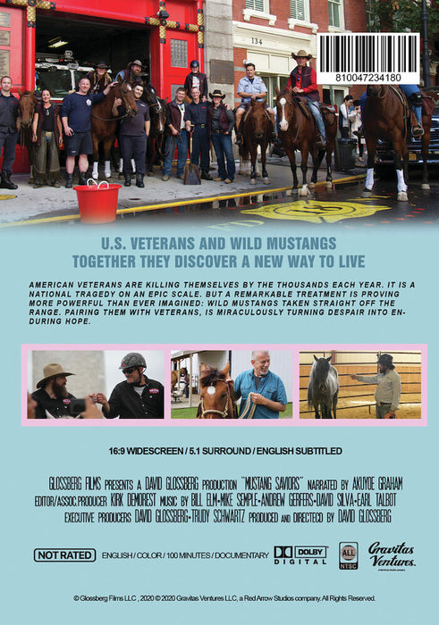 Mustang Saviors (MOD) (DVD Movie) - back cover art