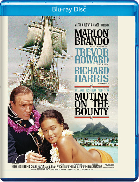 Mutiny on the Bounty (1962) (MOD) (BluRay Movie) - movie cover art