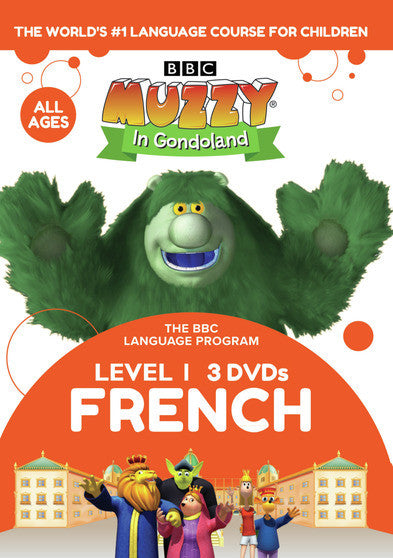 Muzzy in Gondoland: French 3 pk. (MOD) (DVD Movie) - movie cover art