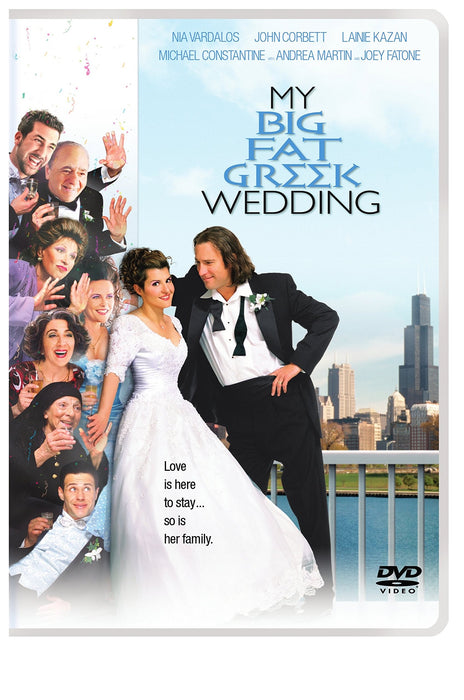 My Big Fat Greek Wedding DVD - movie cover art
