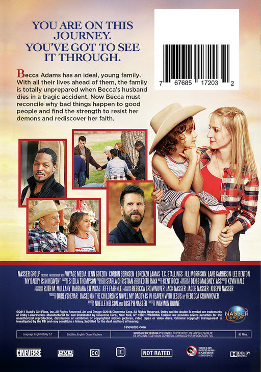 My Daddy Is In Heaven (MOD) (DVD Movie) - back cover art