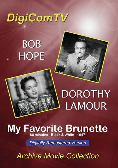 My Favorite Brunette (MOD) (DVD Movie) - movie cover art