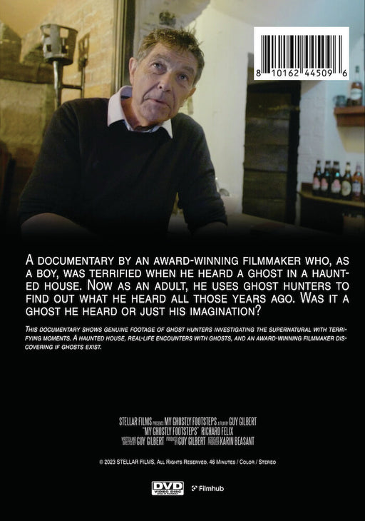 My Ghostly Footsteps (MOD) (DVD Movie) - back cover art