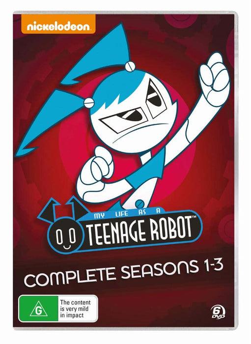My Life as a Teenage Robot: Complete Seasons 1-3 DVD - movie cover art