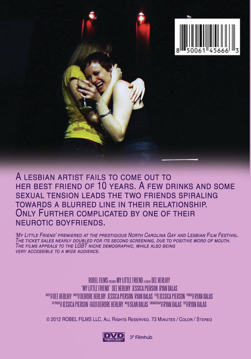My Little Friend (MOD) (DVD Movie) - back cover art