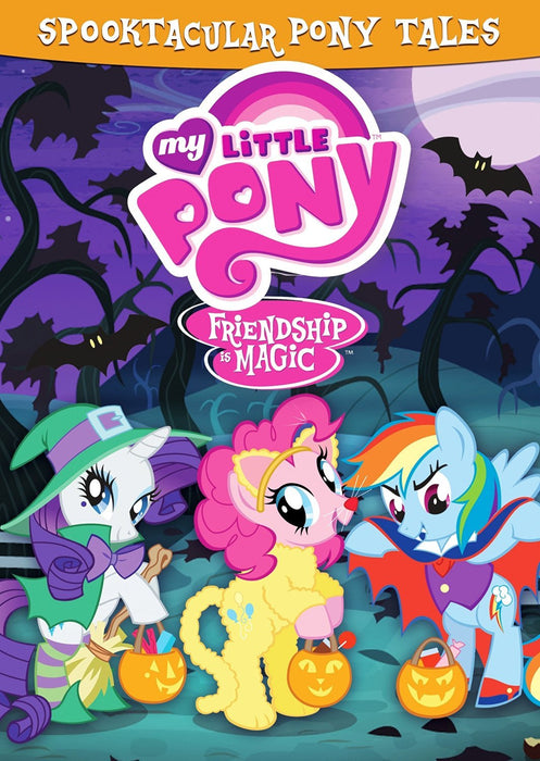 My Little Pony Friendship Is Magic: Spooktacular DVD - movie cover art