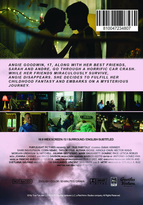 My True Fairytale (MOD) (DVD Movie) - back cover art