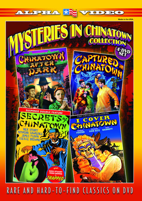 Mysteries in Chinatown Collection (MOD) (DVD Movie) - movie cover art