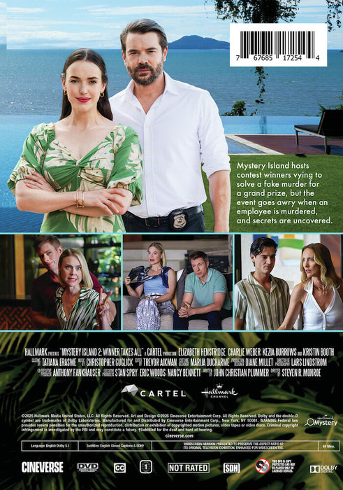 Mystery Island: Winner Takes All (MOD) (DVD Movie) - back cover art