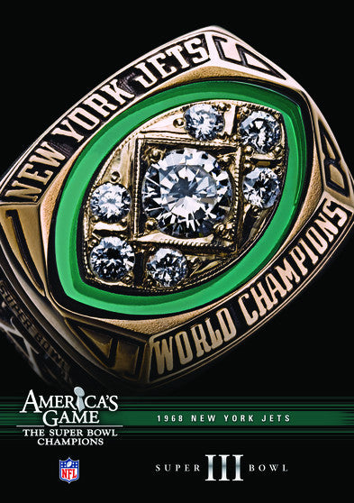 NFL America's Game: 1968 JETS (Super Bowl III) (MOD) (DVD Movie) - movie cover art